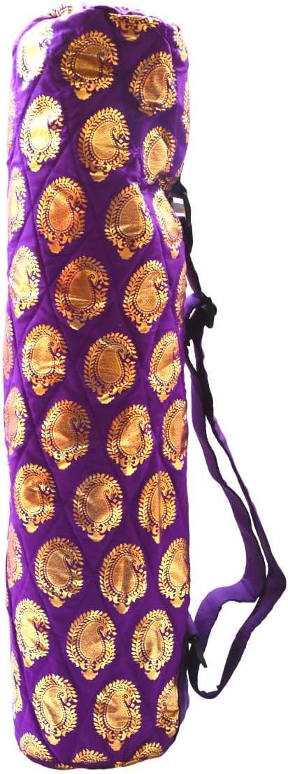 Sponsored Ad – Shaki Yoga Mat Bag, Full Zip Exercise, Gym, Pilates Mat Carry Bags with Fully Paded Cotton, Smooth Zippers, Adjustable Strap, Large Functional Storage Pockets - Fits Most Size Mats