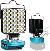 FYJUL Cordless LED Work Light for Makita 18V LXT Battery 48W 5400LM