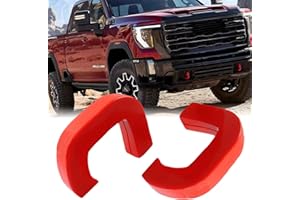 YINNIANETS Customized Tow Hook Cover for 2019-2024 GMC Sierra 1500 Front Tow Hitch Cover Compatible with 2019-2024 GMC Sierra 1500 Accessories（Red）