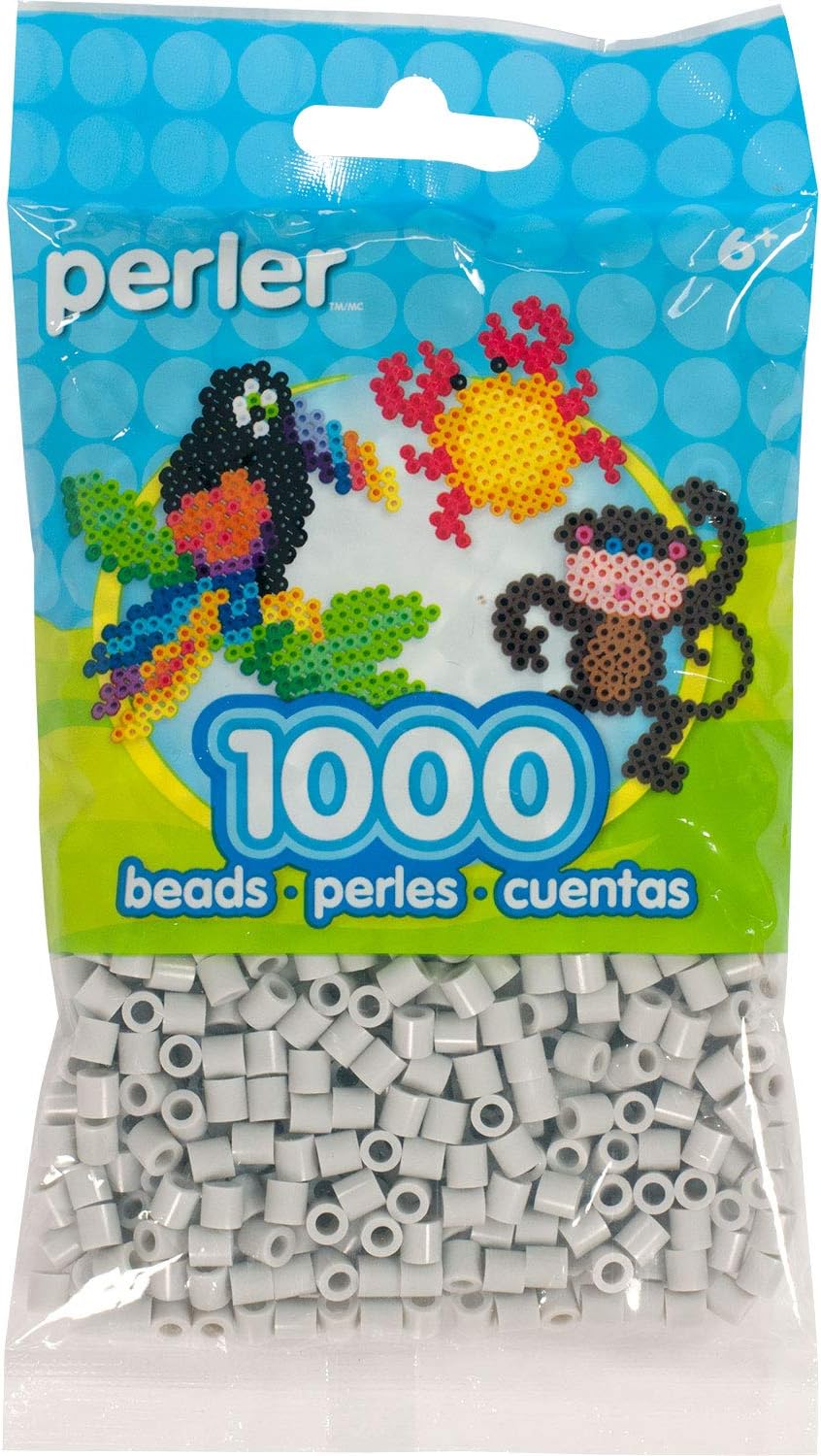 Perler Beads Fuse Beads for Crafts, 1000pcs, Light Gray: Amazon.ca