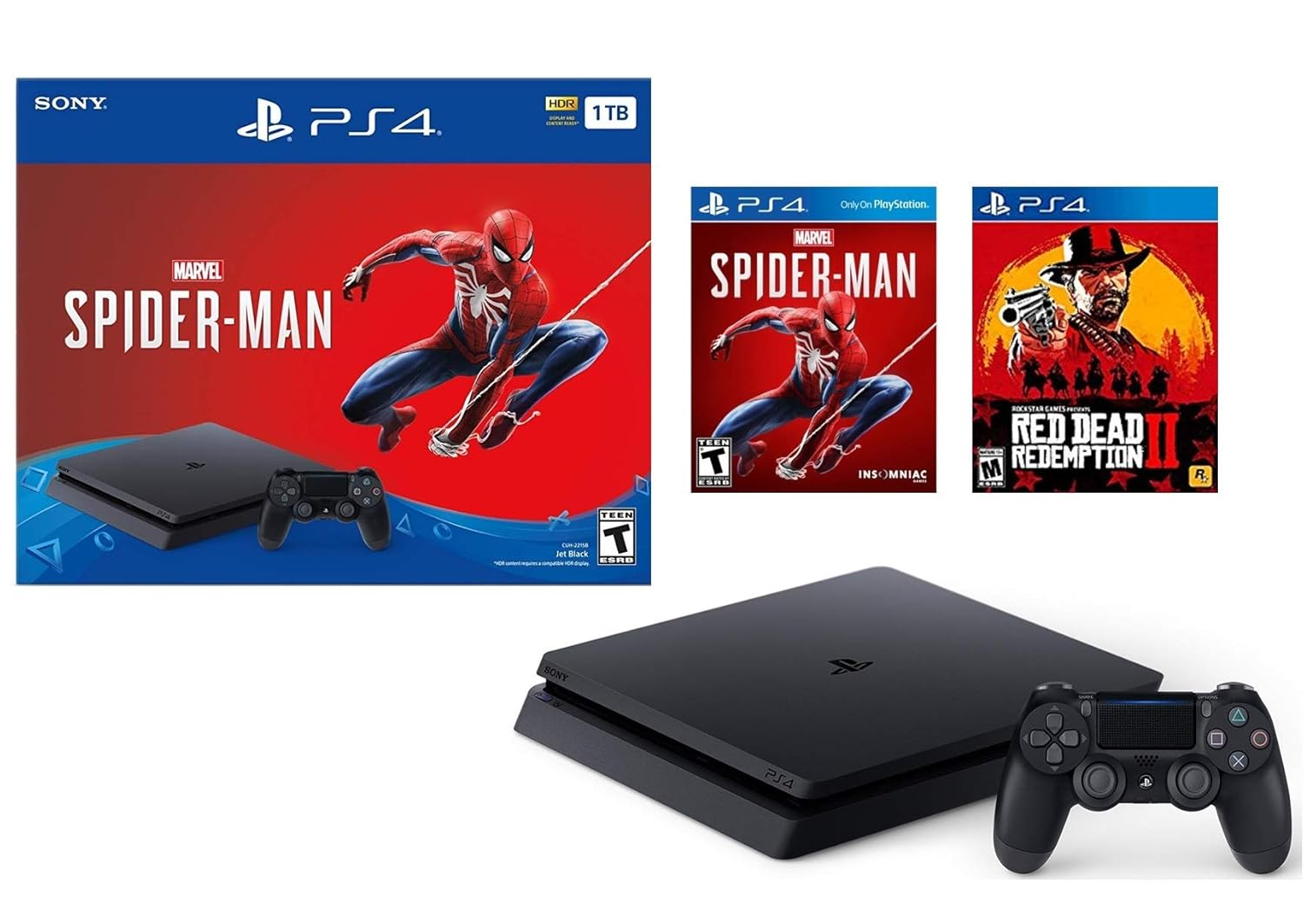 ps4 spiderman bundle amazon