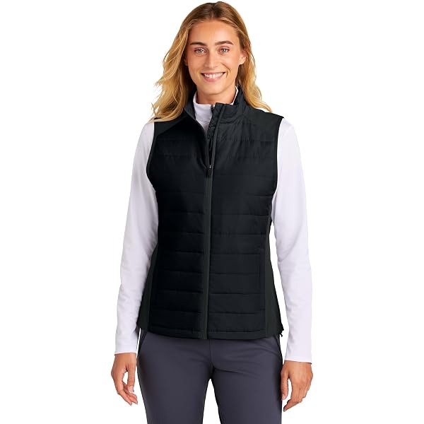 SPORT-TEK Unisex Teknical Hybrid Vest | Lightweight Insulated Zip