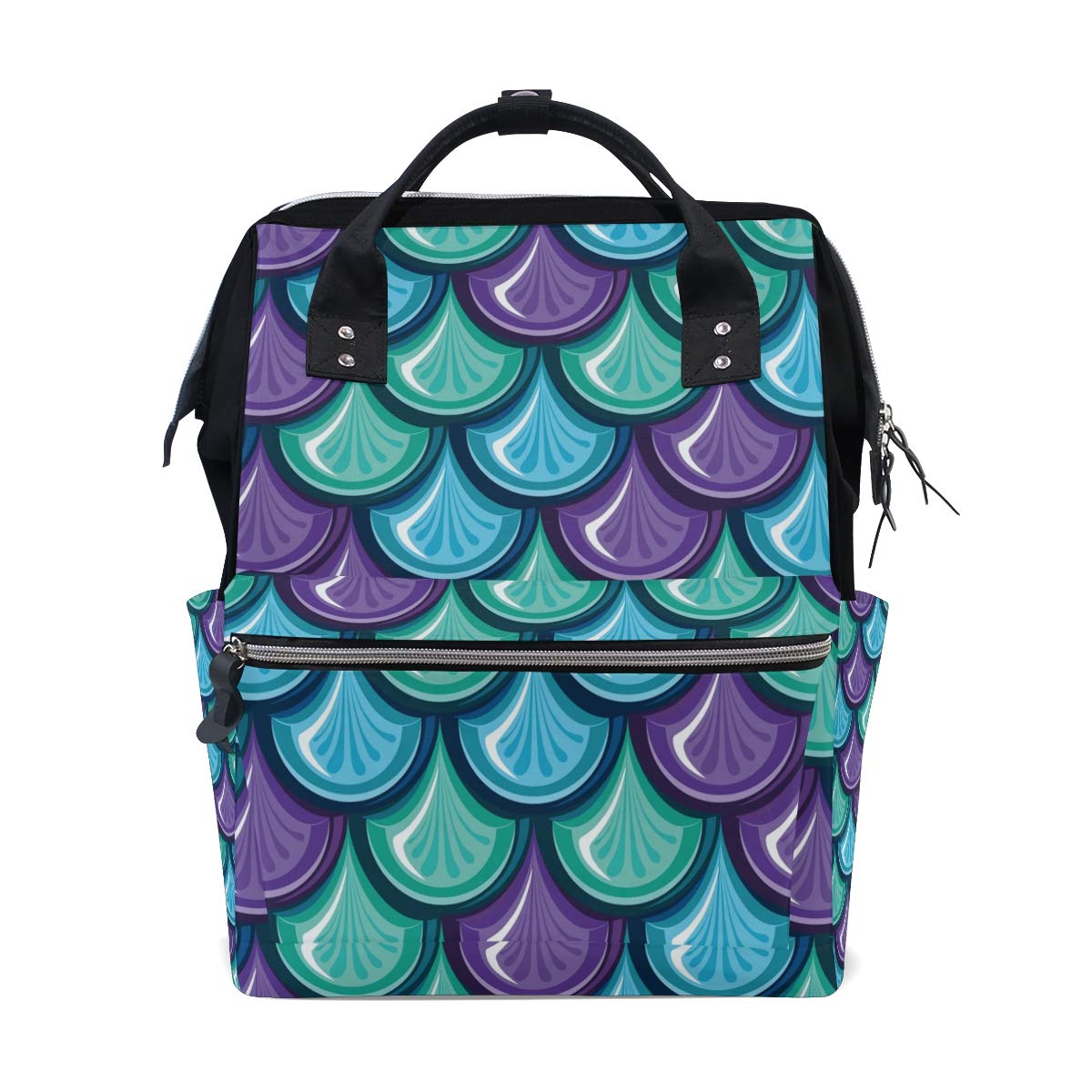 teal diaper bag backpack