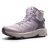NORTIV 8 Women's Hiking Boots Waterproof with Arch Support Sneakers Walking Outdoor Comfortable Lightweight Boot Echo Mid