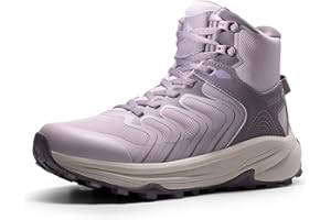 NORTIV 8 Women's Hiking Boots Waterproof with Arch Support Sneakers Walking Outdoor Comfortable Lightweight Boot Echo Mid