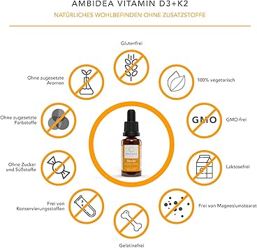 Ambidea Vitamin D Vitamin D3 K2 Mk7 20ml Flussig Hochdosiert Sehr Gute Bioverfugbarkeit 1000 I E Vitamin D3 Je Tropfen Optimal Fur Die Tagliche Einnahme Deutsches Qualitatsprodukt Amazon De Drogerie Korperpflege Ambidea Vitamin D Vitamin D3 K2 Mk7 20ml Flussig Hochdosiert Sehr Gute Bioverfugbarkeit 1000 I E Vitamin D3 Je Tropfen Optimal Fur Die Tagliche Einnahme Deutsches Qualitatsprodukt Amazon De Drogerie Korperpflege