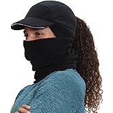 TrailHeads Women's Trailblazer Adventure Ponytail Cap and Microfleece Neck Warmer Gift Set