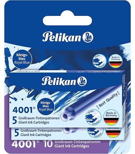 Amazon.com: Pelikan Refills Edelstein Sapphire Blue Fountain Pen