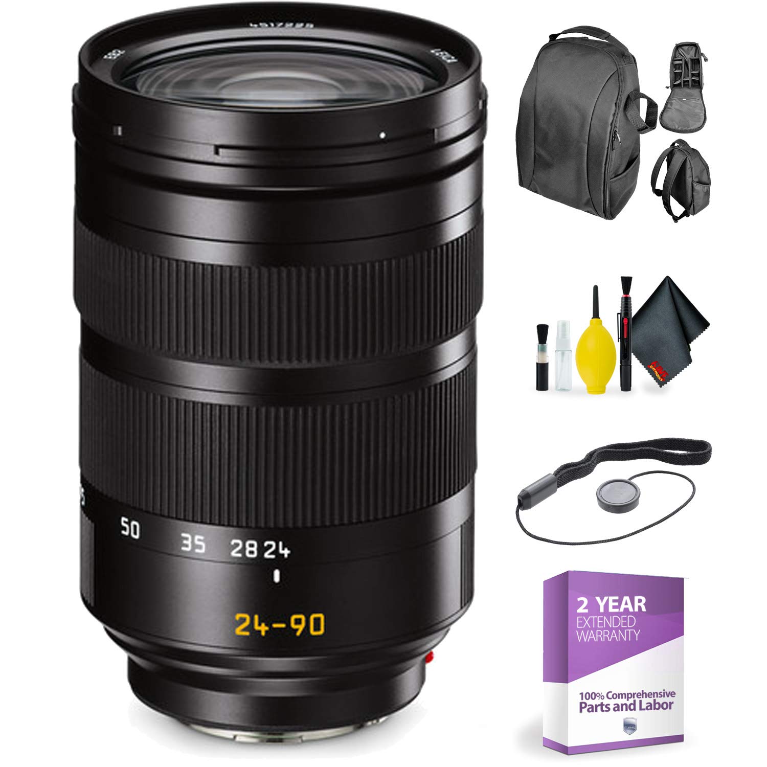 Leica SL 2490mm f/2.84 ASPH. Lens (11176) + Deluxe Lens Cleaning Kit 799429111762 eBay