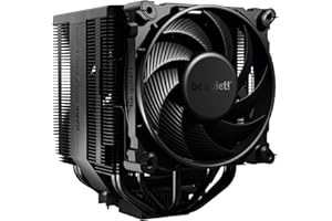be Quiet! Dark Rock Pro 5 Quiet Cooling CPU Cooler | Immensely High Airflow | 7 high-Performance Copper Heat Pipes | Speed Sw