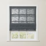 TWOPAGES Linen Roman Shades for Windows Custom