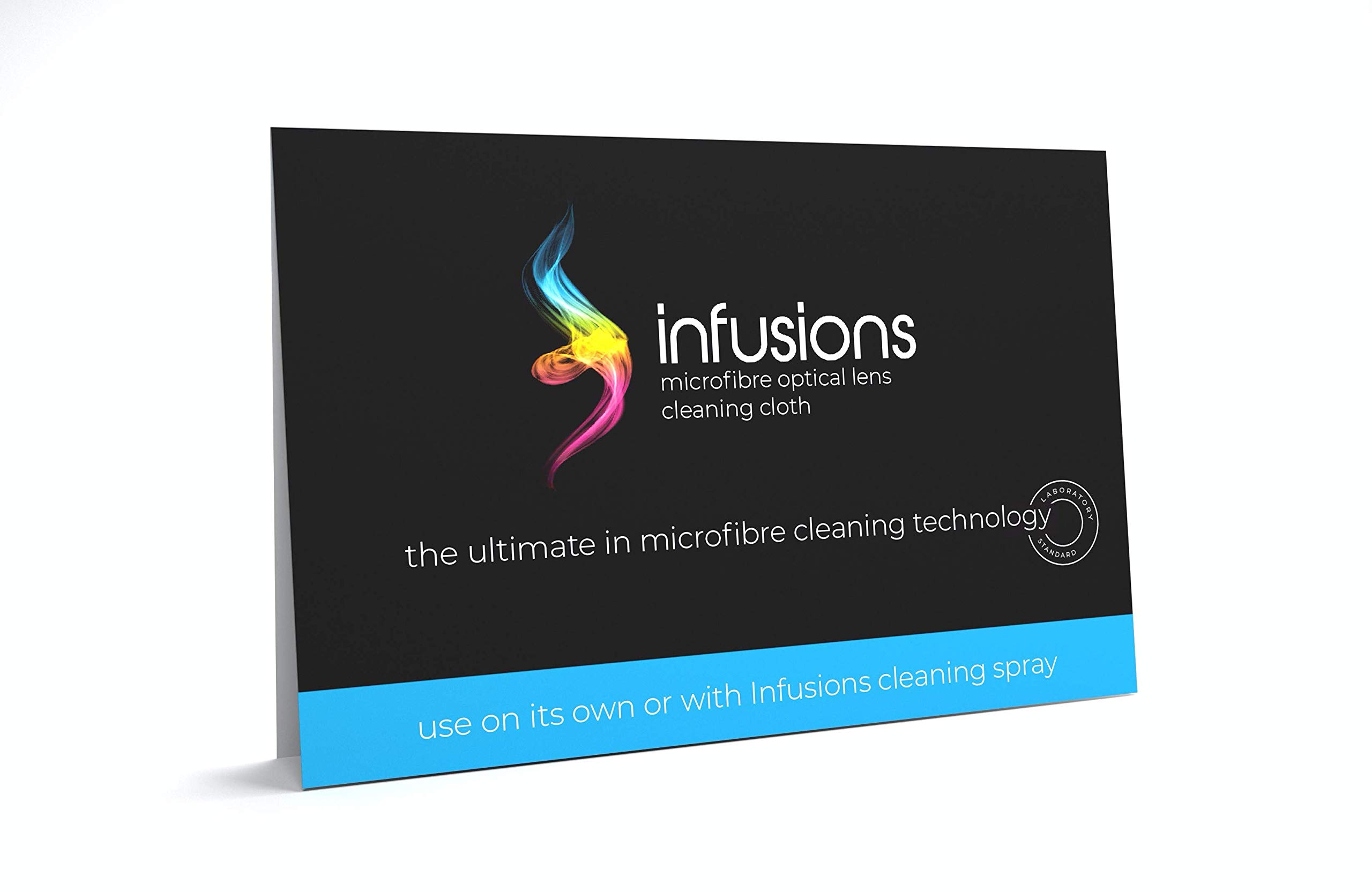 infusions Microfibre Optical Lens Cleaning Cloth x4 Pack