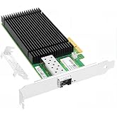 Vogzone for MCX4111A-ACAT ConnectX-4 Lx 25GbE 1 x SFP28 PCIe 3.0 x4 NIC | 10/25GbE Ethernet Adapter, Support RDMA RoCE v2, SR-IOV. Compatible with Linux, Windows, VMware Servers