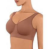FeelinGirl Wireless Bras for Women Full Coverage Everyday Bras No Underwire Comfortable Sleep Bralettes