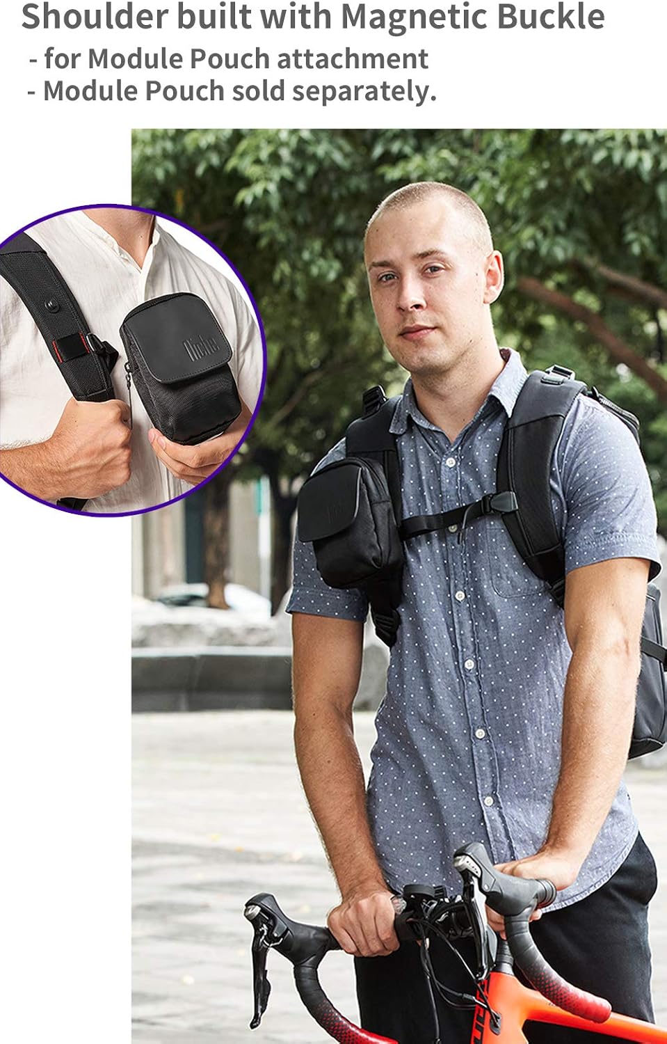 Niche Duffel Backpack Gym Bag for Men Women, Large Capacity Sport Hiking Backpack, Travel Overnight Luggage Bag N-19201: Clothing