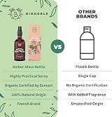 BIONOBLE Organic Rose Water Spray 100ml - 100% Natural Hydrolat Vegan view 5