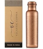 Amazon.com: Pure Copper Water Bottle - 32 oz - Handcrafted BPA