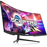 Sceptre 34-Inch Curved Ultrawide WQHD Monitor 3440 x 1440 R1500 up to 165Hz DisplayPort x2 99% sRGB 1ms Picture by Picture, M