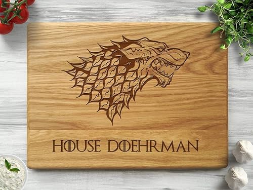 Amazon Com Personalized Cutting Board Game Of Thrones Gift House