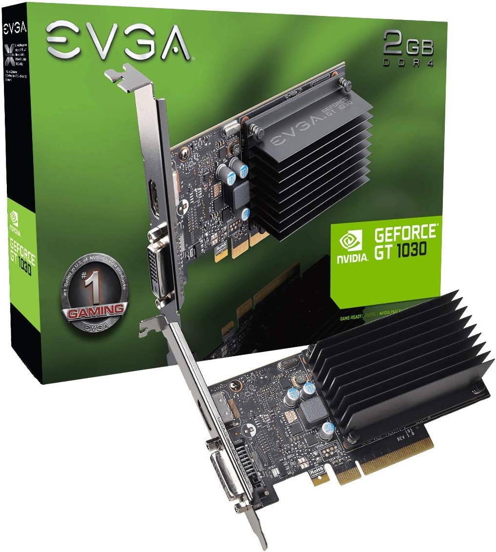 EVGA GeForce GT 1030 DDR4 Graphic Cards 02G-P4-6232-KR