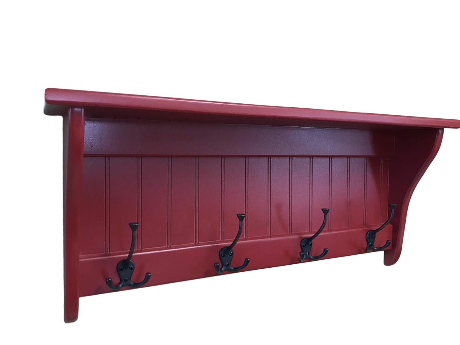 Wall Art Shelving, Coat Rack Wall Mount with Shelf, Coat Rack and Coat Hooks, Wall