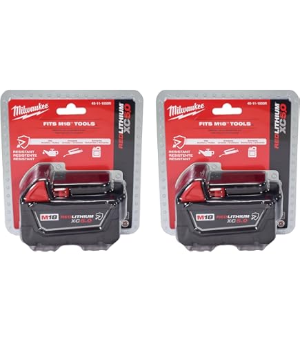 Cukect 18V 9.0Ah Replace Battery For All Milwaukee MK18 MK18B Battery 48-11-1850 48-11-1840 48-11-1852 48-11-1815 Cordless Power Tools, 2Packs