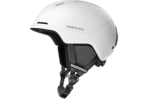 INNERKING Ski Helmet, Lightweight Adult Snowboard Helmet with Sturdy PC Shell & Shock-Absorbing EPS Foam & Soft Lining, Adjustable Snow Sport Helmets 10 Vents Men/Women/Youth