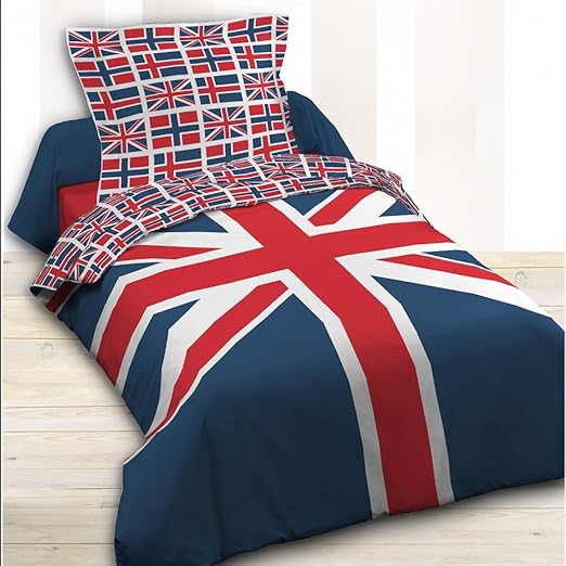 Parures Et Housses De Couette Housse De Couette London Kids Londres 140 X 200 1 Taie 100 Coton Articles Pour La Maison