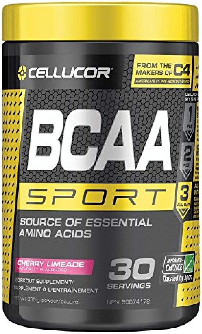 Cellucor BCAA Sport, BCAA Powder Sports Drink for Hydration & Recovery, Cherry Limeade, 30 Servings: Health & Personal Care