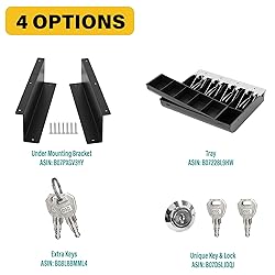 HK SYSTEMS 13inch Heavy Duty Manual Push-Open Cash