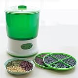 CHICIRIS Seed Sprouter Bean Sprouts Machine 360° Sprayer 220V UK view 3