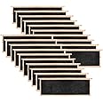 20 Pack Honey Bee Frames with 100% Beeswax Coated Food Grade Foundation Sheets, Complete Unassembled Medium Super Beehive Frames and Foundations