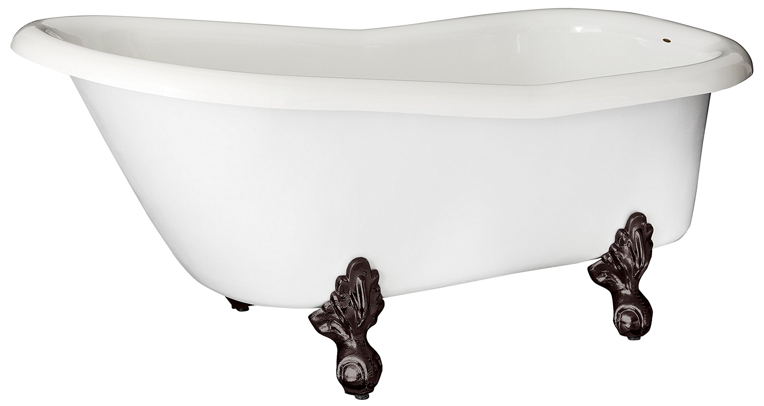 Restoria Bathtubs The Imperial Bathtub Oil Rubbed Bronze Clawfeet 7 Inch Faucet Drillings on