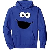 Sesame Street Cookie Monster Face Halloween Costume Pullover Hoodie