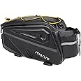 MOSISO Bike Rack Bag, Waterproof Bike Rear Rack Bag Bicycle Trunk Bag, 14L EVA Mountain Bike Rear Seat Bag Bicycle Storage Saddle Shoulder Bag Cycling Luggage Bag with Shoulder Strap, Yellow