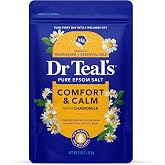Dr Teal's Epsom Salt Soaking Solution, Chamomile, 48 Oz
