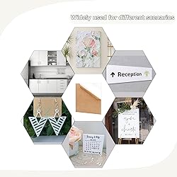 Eszeoee 2 Pack 12'' x 12'' Opaque White Acrylic