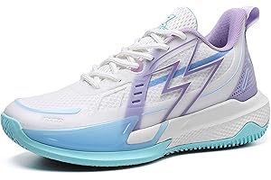 Unisex Sports Basketball Shoes Wear-Resistant Slip Shock-Absorbing Rebound Outdoor Couple Training Walking Shoes