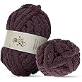 Hobby Lobby French Lilac Yarn Bee Eternal Bliss Yarn Chunky Knitting and Craft DIY Material