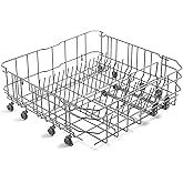20007189 20000533 Dishwasher Lower Rack Replacement Parts for Bosch Bottom Rack Bosch SHE68T55UC/07 SHXM88Z75N/01 SHX68T55UC/02 800 Series 20.9&rsquo;&rsquo; x 21.8'' x 7.7&rsquo;&rsquo; Lower Basket Dishrack Drawer 1 Pack