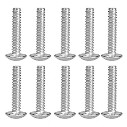 MroMax 10Pcs M4 x 20mm Truss Head Phillips Machine