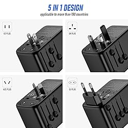 VYLEE 120W Universal Travel Adapter, GaN III