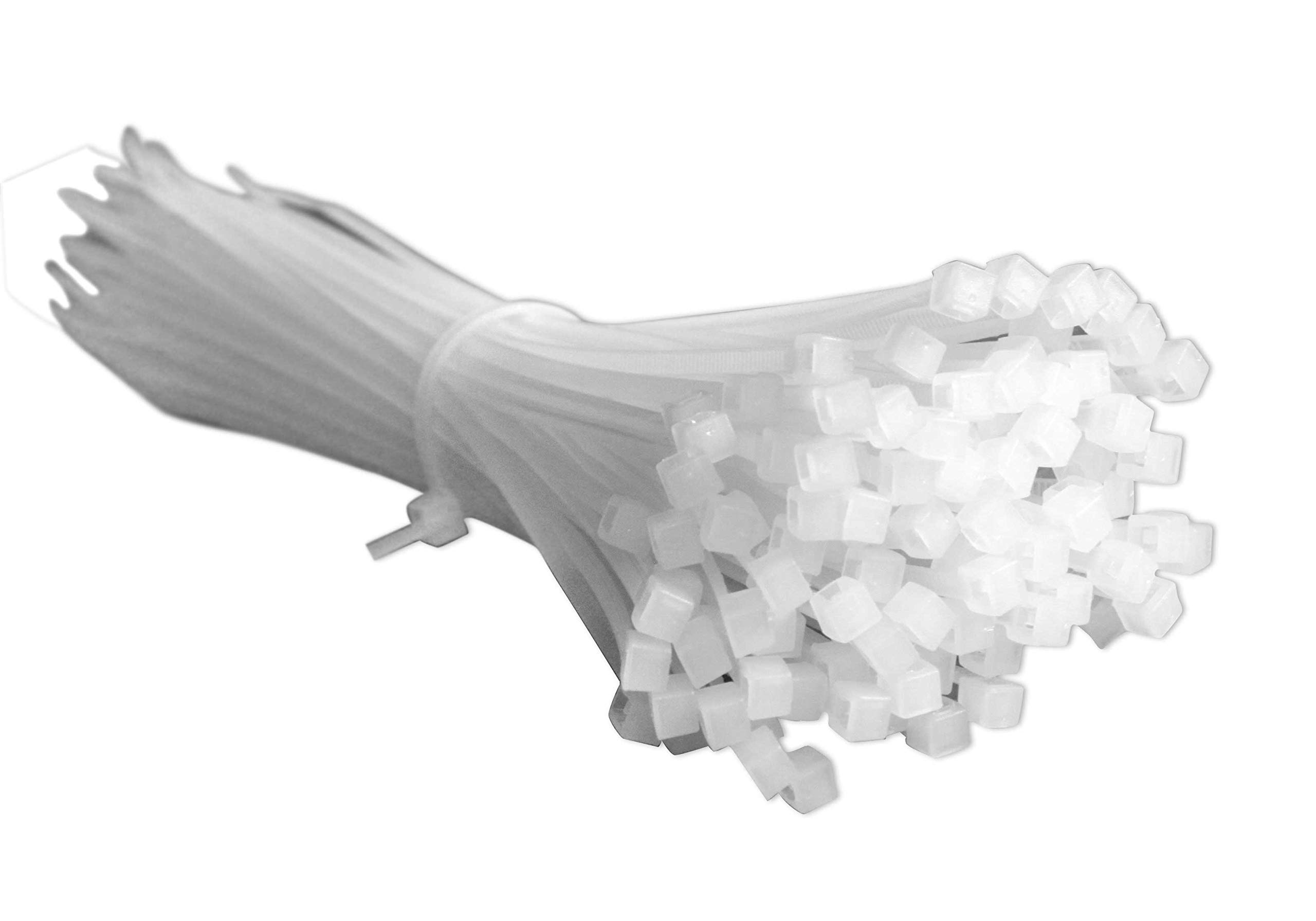 WeltiesSmartTools Cable Ties 160 mm x 2.5 mm Pack of 100 UV Resistant Permanent Closing Not Resealable