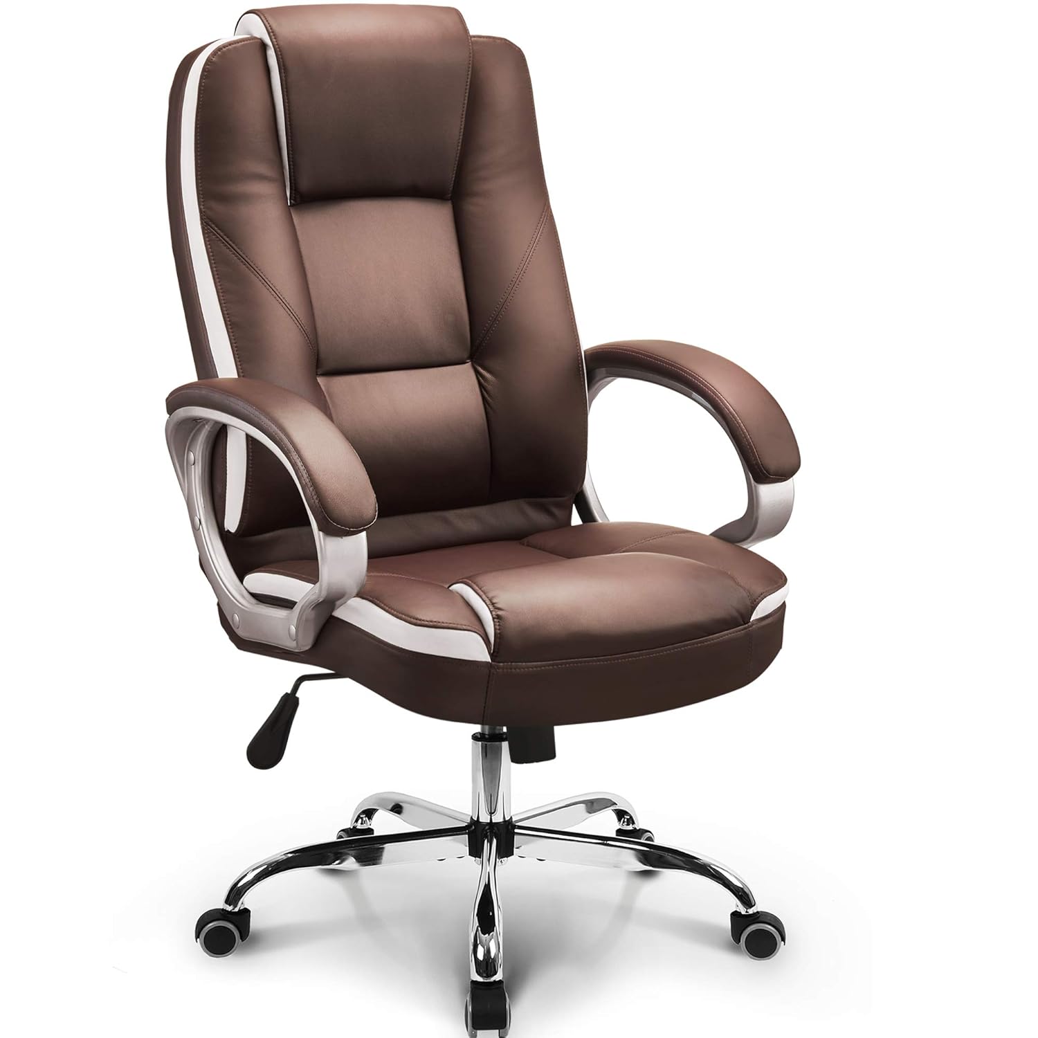 Zero Profit Neo Chair Office Chair Computer Desk Chair Gaming Ergonomic High Back Cushion Lumbar Support With Wheels Comfortable Brown Leather Racing Seat Adjustable Swivel Rolling Home Executive Kitchen Dining