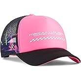 PUMA Unisex Formula 1 Trucker Cap, Black Las Vegas AH25, One Size