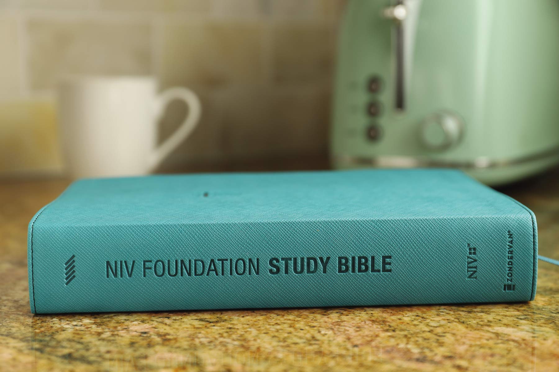 NIV, Foundation Study Bible, Leathersoft, Teal, Red Letter NIV, Foundation Study Bible, Leathersoft, Teal, Red Letter Imitation Leather