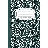 Mini Composition Notebook: Dark Slate Gray Mable 5mm Grid Ruled Journal, 80 Pages, 4X6 Inches