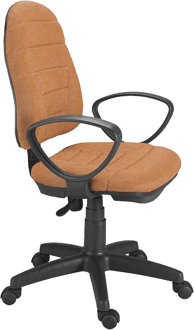 Silla de Escritorio giratoria Modelo Maxi Color Naranja - Sedutahome