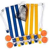 Champion Sports Quick Release Flag Football Set – Durable Belt, 3 Detachable Flags & Adjustable Fit (25”-50”)