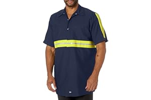 Red Kap Men's Performance Tech 2 Piece Lined Collar Shirt